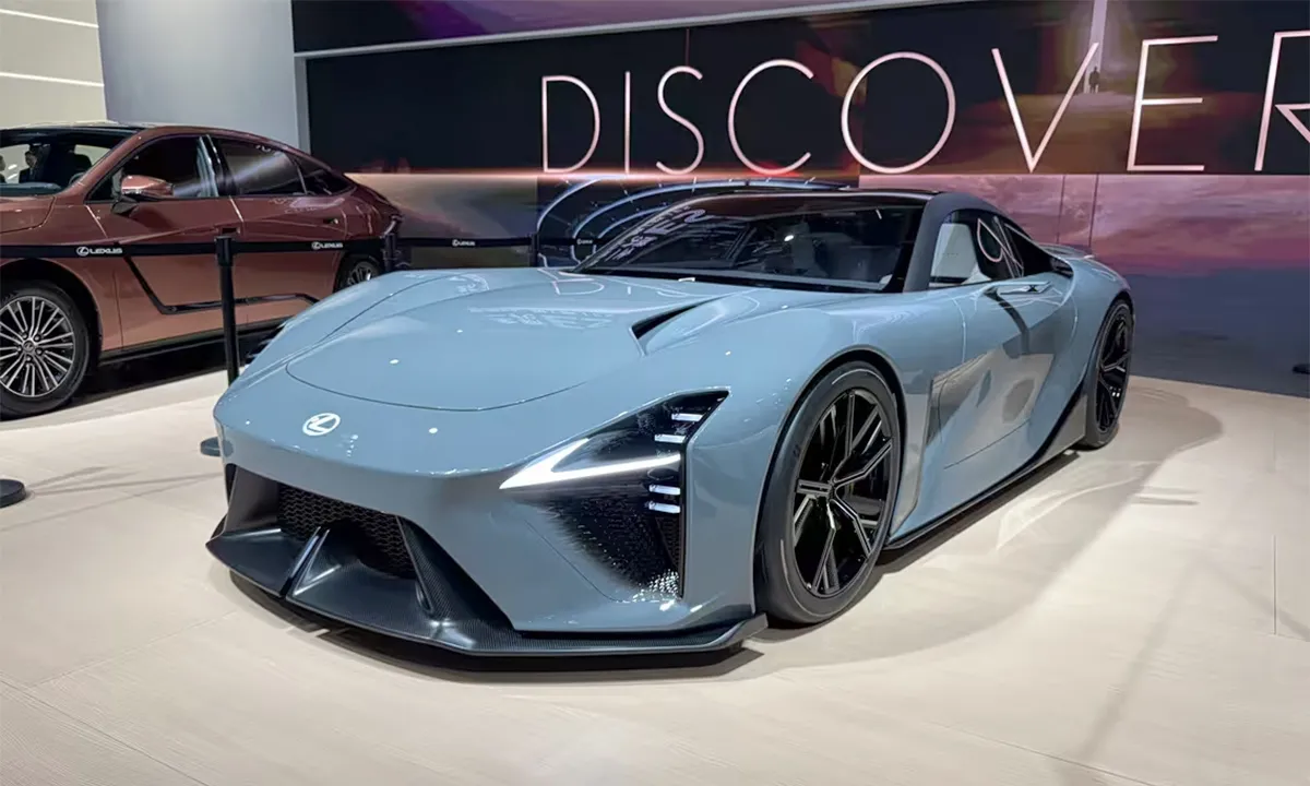 Lexus LFA Concept thuần điện: Siêu xe tương lai