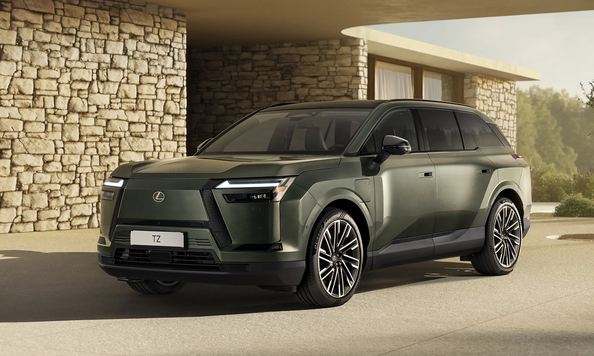 Lexus TZ: SUV điện 6 chỗ sở hữu