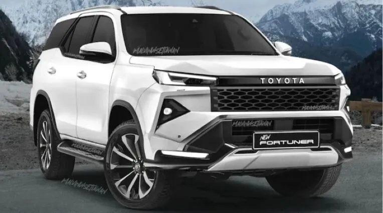 Toyota Fortuner 2027 lộ diện: SUV cỡ trung lột xác với khung gầm TNGA-F, tùy chọn hybrid