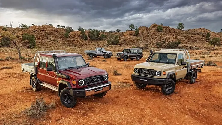 Toyota Land Cruiser 70 Series Trở Lại Australia Với AdBlue