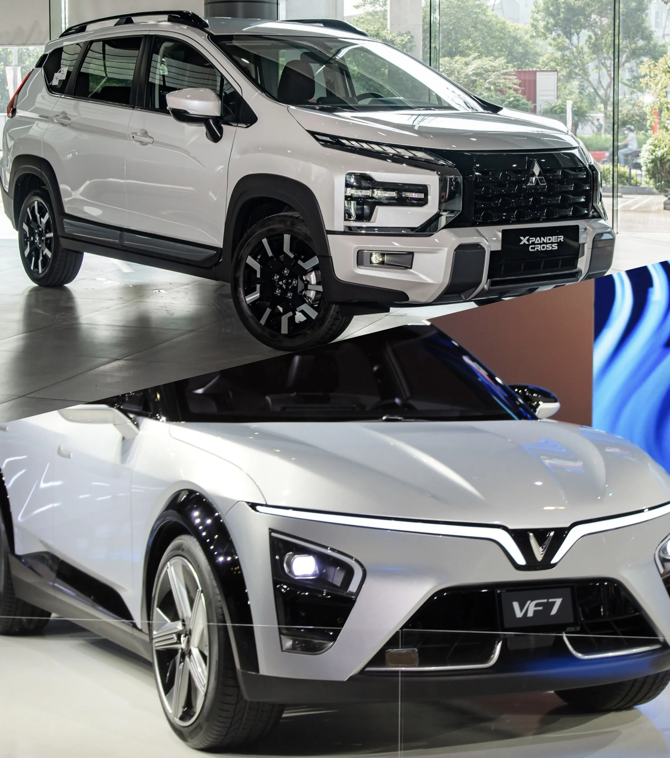 VinFast VF7 Eco và Xpander Cross 2026: Điện hay xăng, đâu là lựa chọn tối ưu?