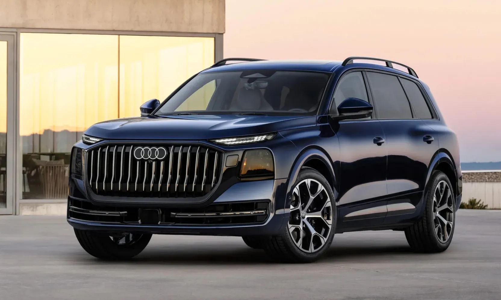 Audi Q9 lộ diện: SUV cỡ lớn đầu tiên cạnh tranh BMW X7, Mercedes GLS