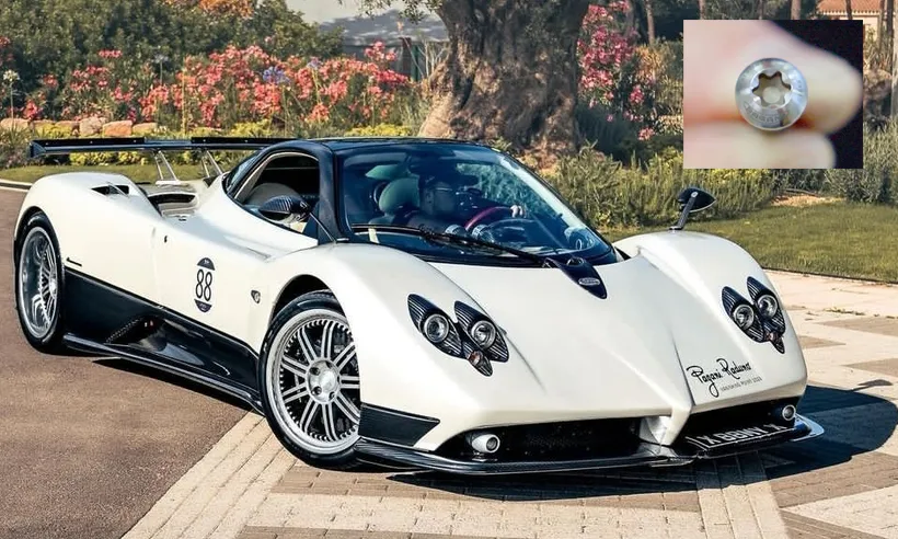 ốc vít Pagani đắt hơn Porsche 911: Sự xa xỉ từ chi tiết nhỏ nhất