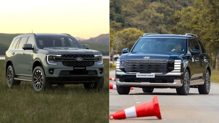Ford Everest vs Hyundai Palisade: Cuộc chiến SUV 1,7 tỷ đồng