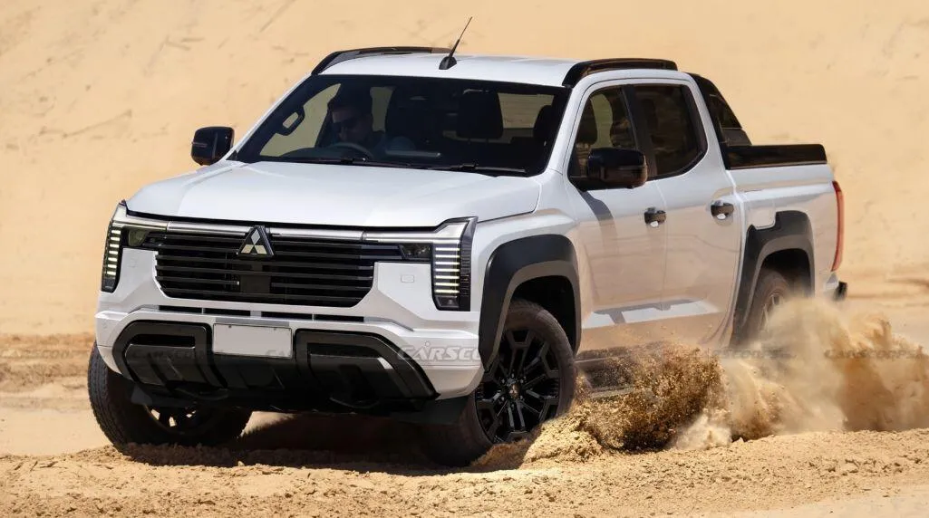 Mitsubishi Triton: Nâng cấp thiết kế, công nghệ từ Pajero mới