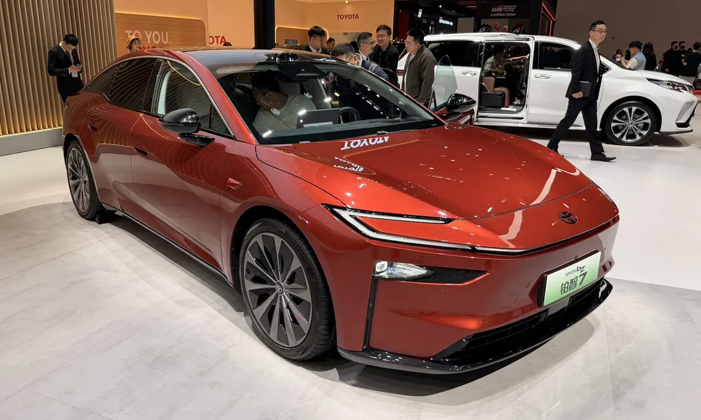 Toyota sắp ra mắt xe điện EREV tại Trung Quốc từ 2027
