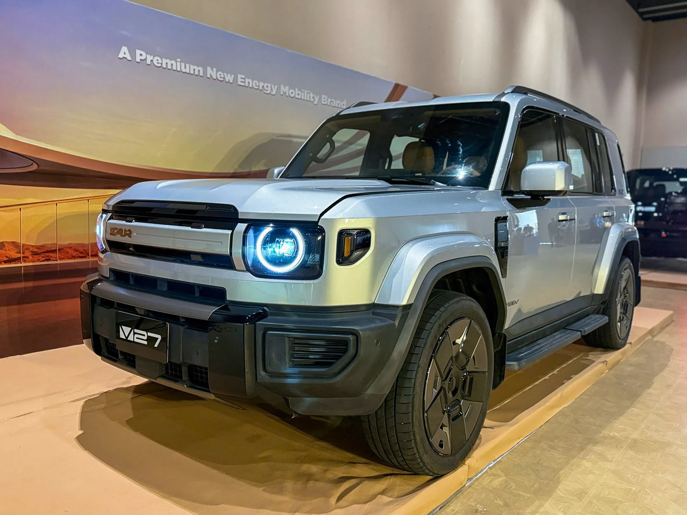 iCaur V27: SUV địa hình REEV 455 mã lực sắp về Việt Nam