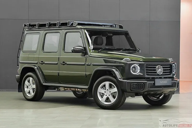 Mercedes G 450 d Vintage Look: SUV địa hình hoài cổ, mạnh mẽ ra mắt