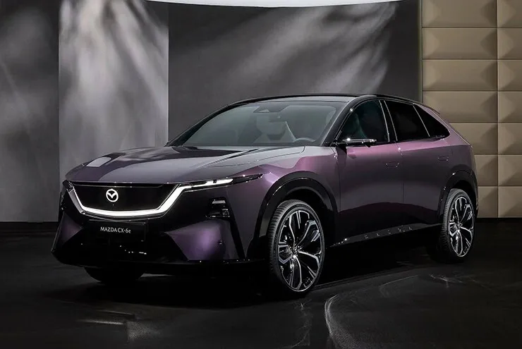 Mazda CX-6e ra mắt Thái Lan 7/10: SUV điện màn hình siêu khủng, giá dự kiến