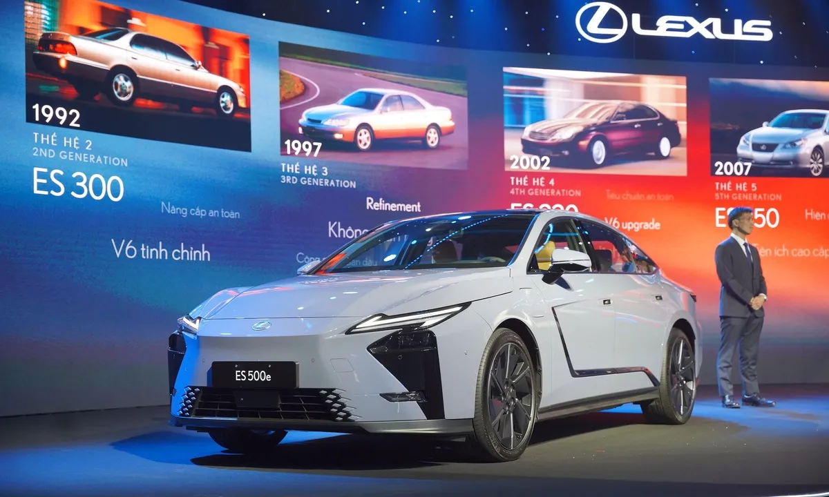 Lexus ES 2026: Lột xác thiết kế, bỏ động cơ thuần xăng, giá từ 2,34 tỷ đồng