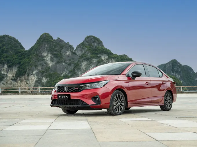Honda City thuộc phân khúc sedan cỡ B. Ảnh: HVN