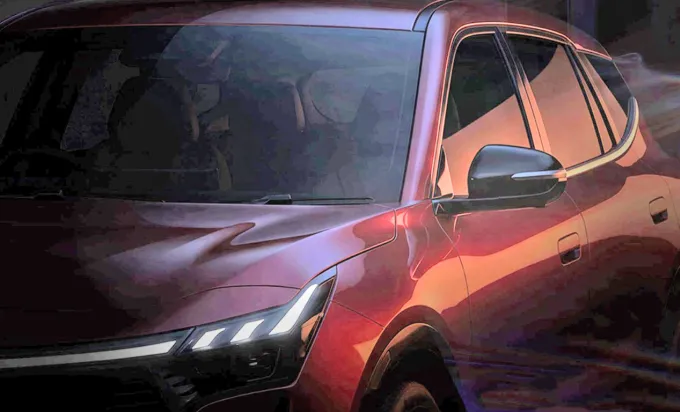 Mẫu SUV thuần điện có đèn chiếu sáng mới. Ảnh: VinFast