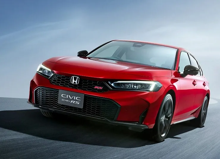 Honda hé lộ Civic e:HEV 2026 với công nghệ giả lập sang số như xe thể thao - 1