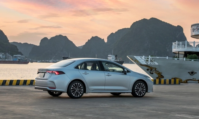 Toyota Corolla Altis tại thị trường Việt Nam. Ảnh: TMV