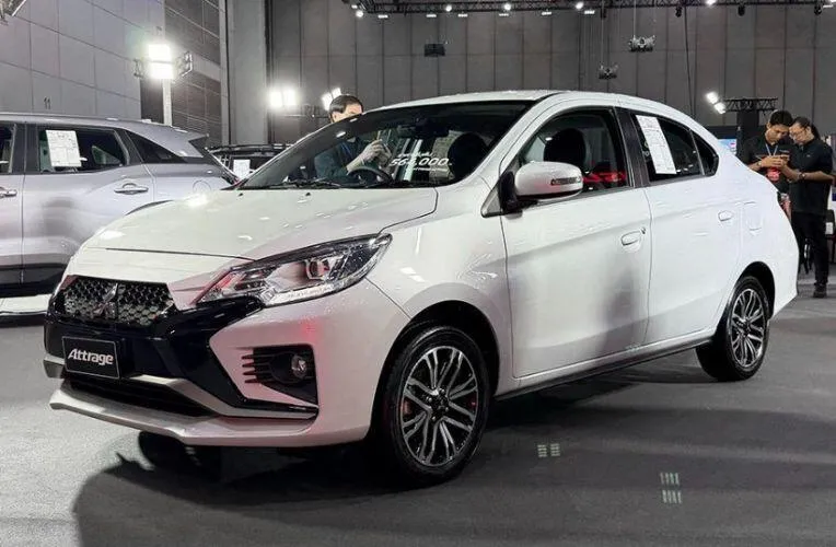 Mitsubishi Attrage phiên bản nâng cấp tại Đông Nam Á.