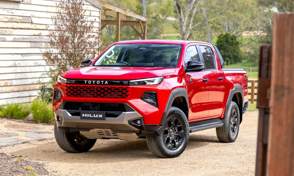 Bán tải Toyota Hilux bản hiện hành tại thị trường Australia. Ảnh: WhichCar
