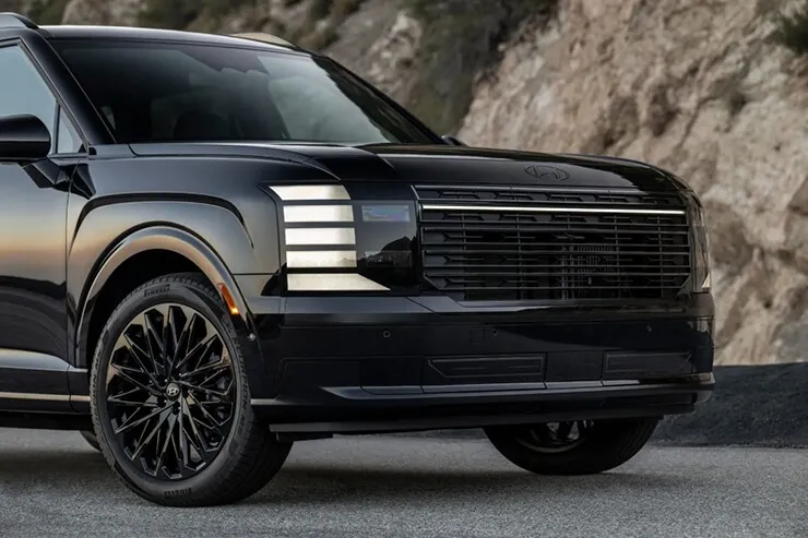 Nội thất Hyundai Palisade Black Ink Edition