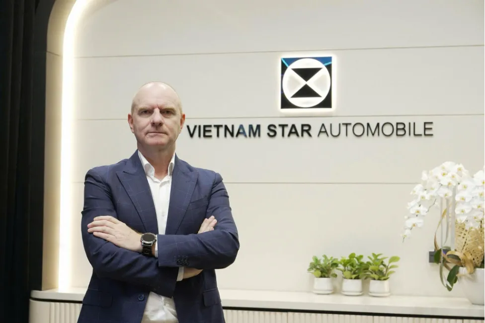 Ông Juergen Broedel, Tổng giám đốc Vietnam Star Automobile (thành viên tập đoàn Lei Shing Hong), nhà phân phối chính thức của Mercedes-Benz tại thị trường Việt Nam. Ảnh: Vietnam Star