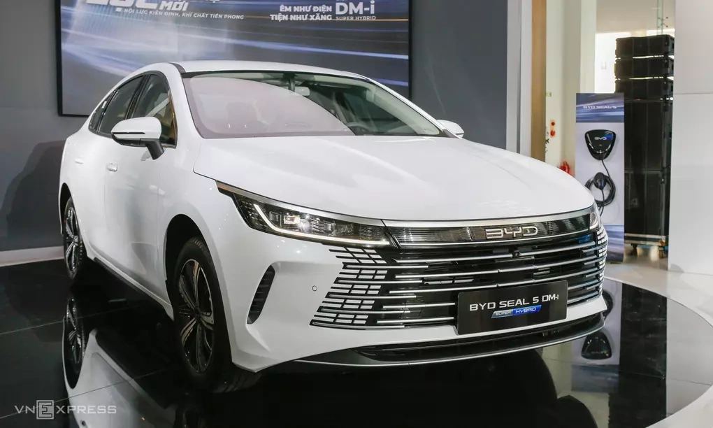 BYD Seal 5 DM-i ra mắt thị trường Việt Nam tại Bắc Ninh hồi tháng 10/2025. Ảnh: Lương Dũng