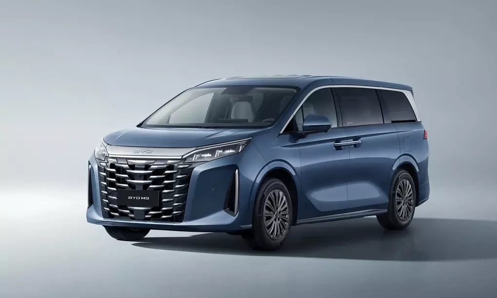 Mẫu MPV cao cấp cỡ lớn M9 tại Việt Nam. Ảnh: BYD