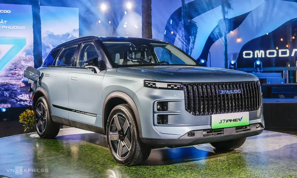 Jaecoo J7 PHEV ra mắt thị trường Việt Nam hồi 2025. Ảnh: Lương Dũng
