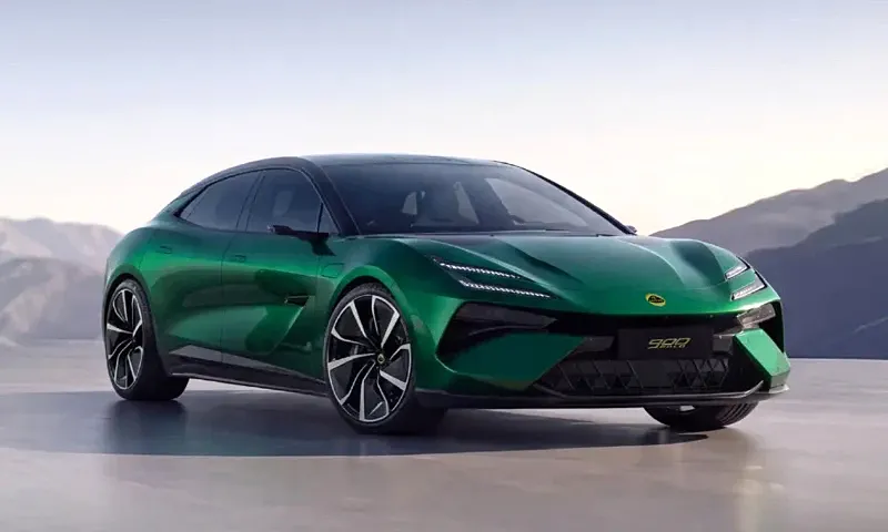 Lotus Emeya 900 Gold - sedan điện hiệu suất cao. Ảnh: Lotus