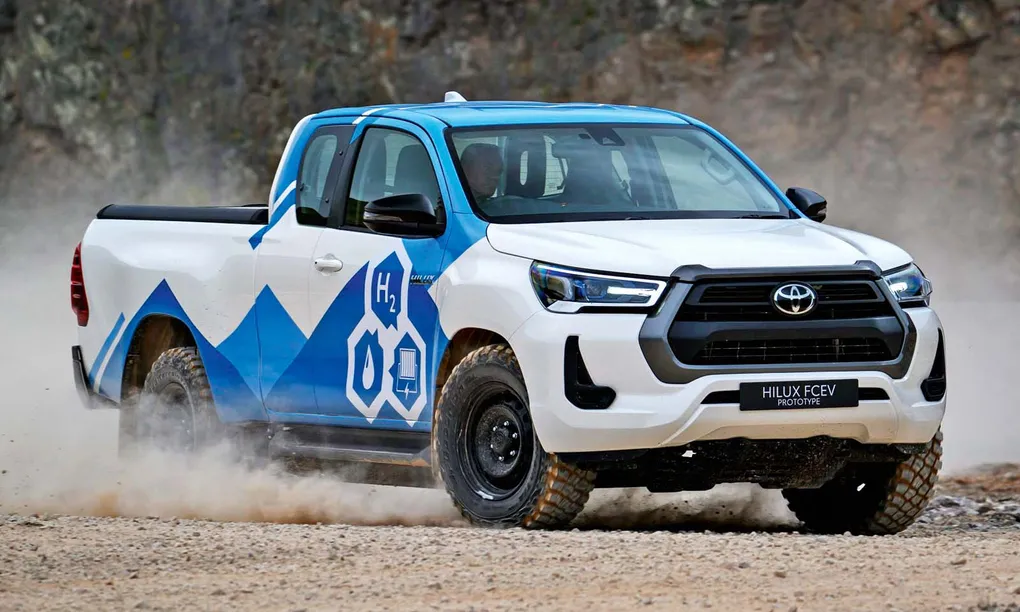 Toyota Hilux FCEV bản concept. Ảnh: Toyota