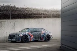 BMW M eDrive thuần điện mới chạy thử trên đường tuyết