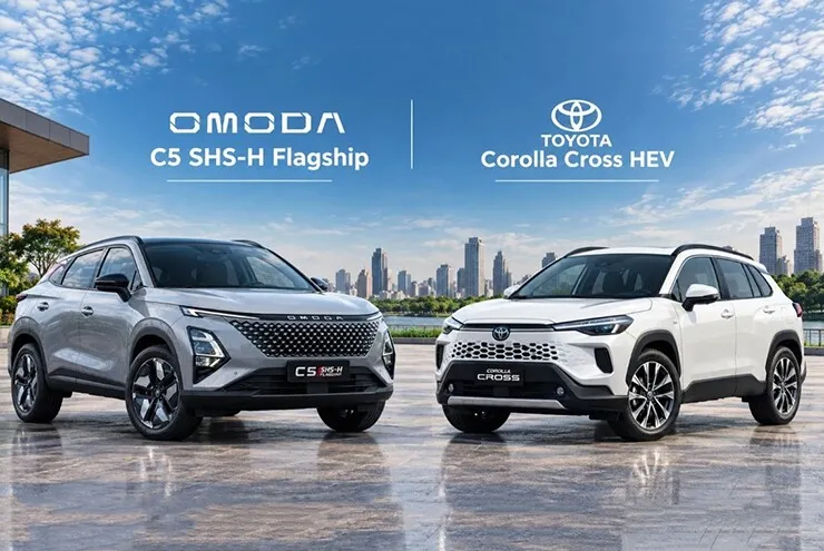 Omoda C5 Hybrid hay Corolla Cross HEV: Lựa chọn nào cho người tiêu dùng?